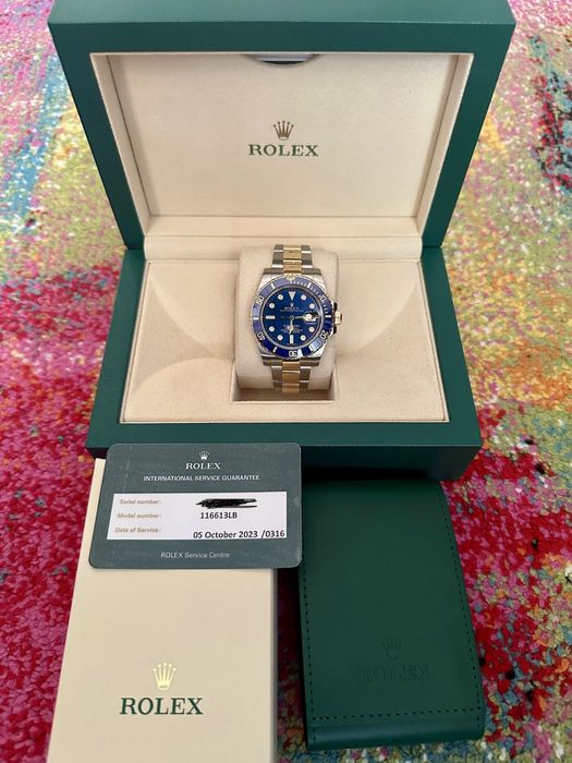 Rolex Submariner Bluesy 116613 LB