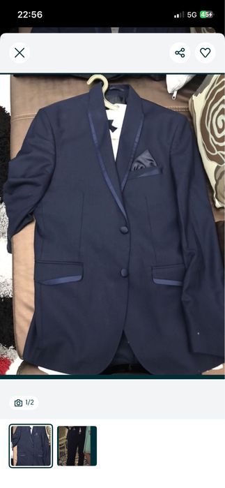Vand Costum Bleumarin