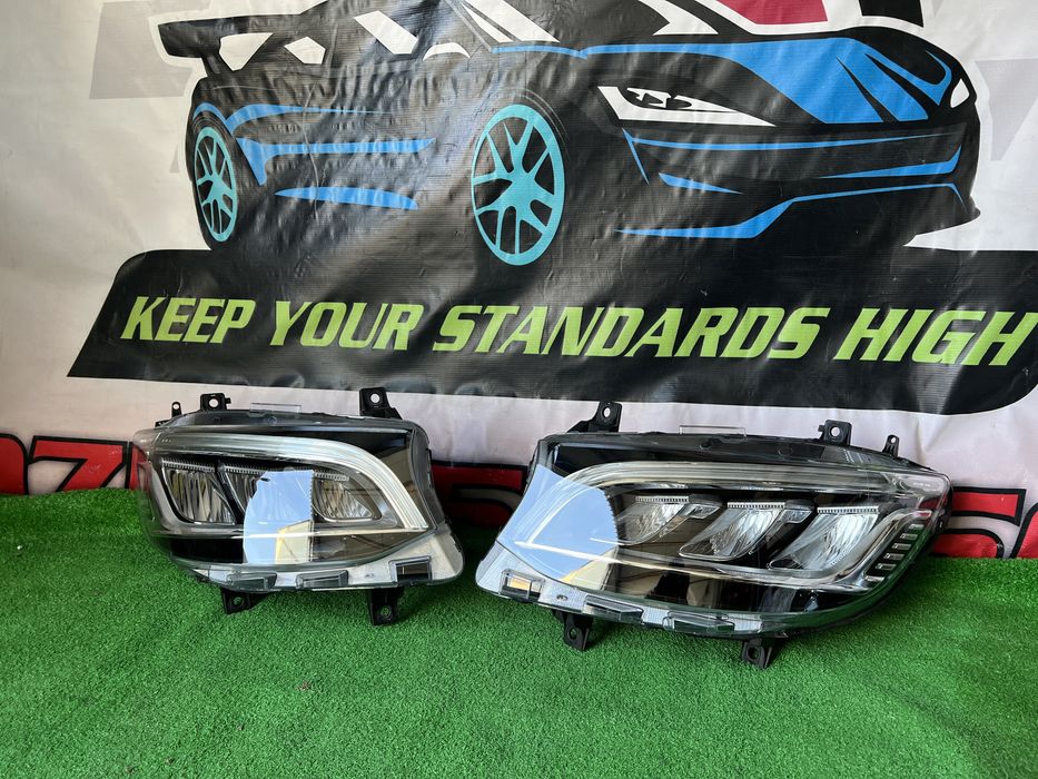 Mercedes Sprinter W907 W910 Set Faruri Far stanga-dreapta Full Led