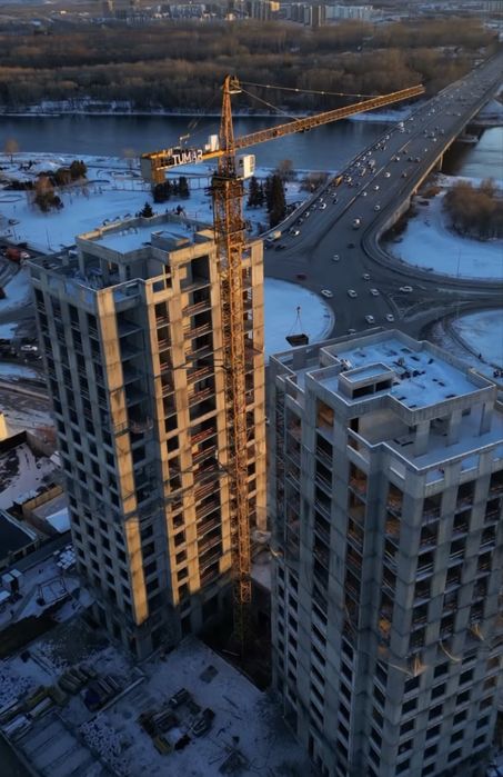 Башенный кран. 2017 год. QTZ-125