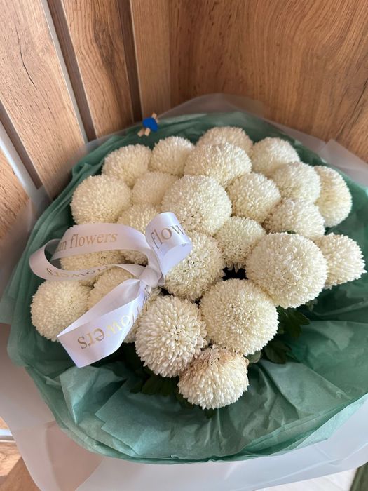 Цветы свежие, 3 вида букета