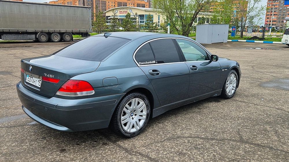 Bmw 745 в достойном состоянии