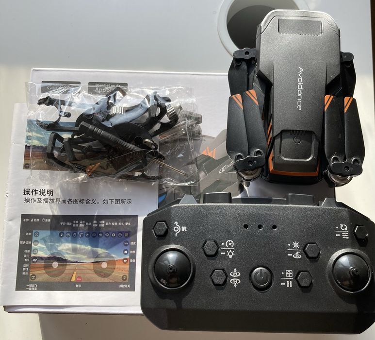 Дрон К 101 Max Avoidans,GPS,Wi FI 4 K UHD,Избягване на препятствия
