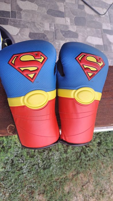 Sac de box si manusi Superman Decathlon Domyos
