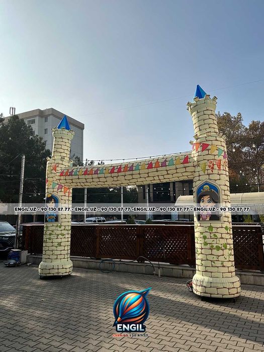 Надувная арка старт или финиш (start finish arkalar)