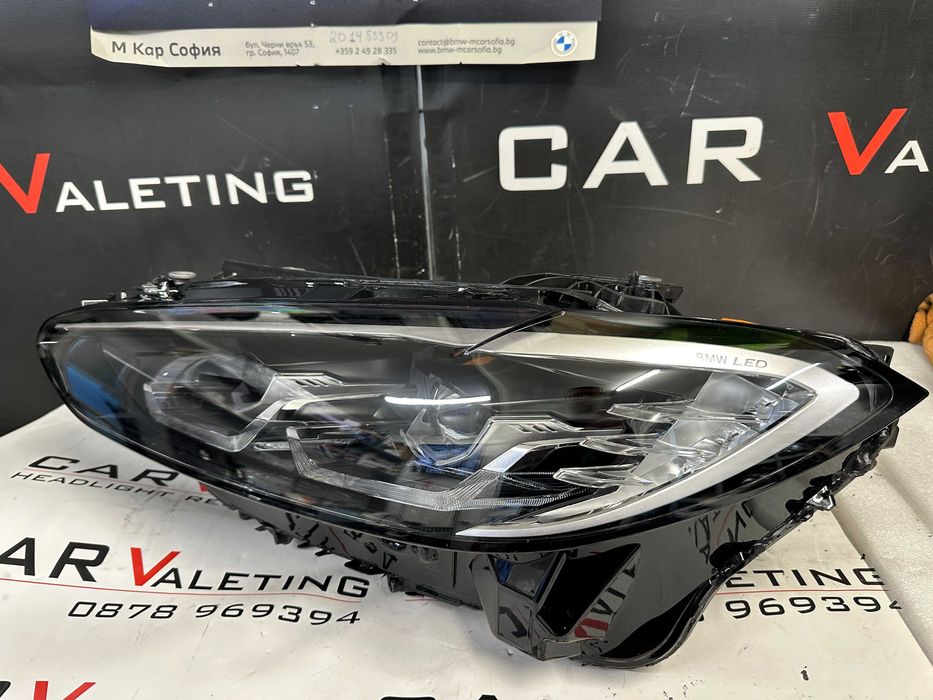Фар фарове ляв Bmw 4 G22 G23 G26 M3/M4 G80/G82 Бмв 4 г22