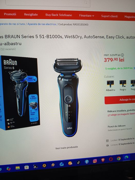 Apărat de bărbierit Braun seria 5