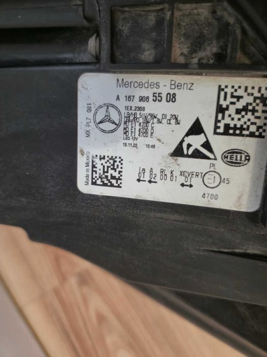Far stanga Mercedes GLE 167 W167 Multibeam Full Led A1679065508