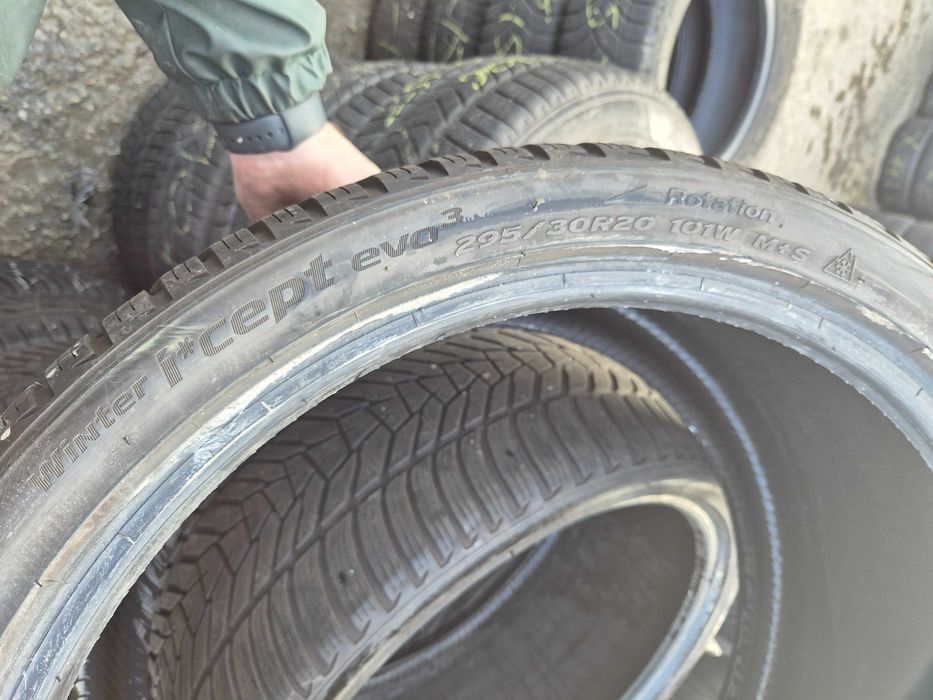 2 Anvelope de IARNA - 295/30/20 - HANKOOK - APP NOI DOT 2021