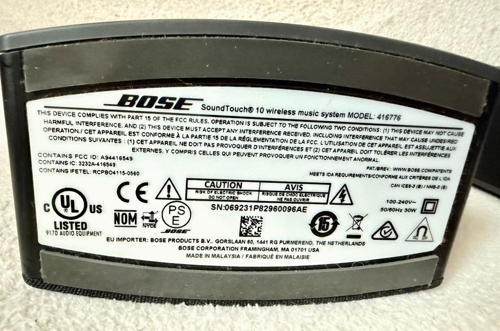 Set 2 boxe Bose Sound Touch 10