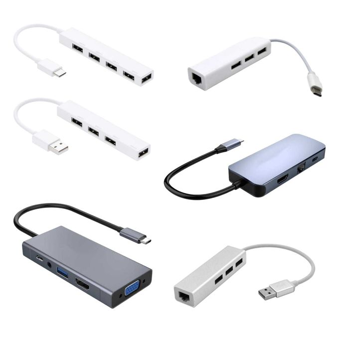 USB хабы и док станции.