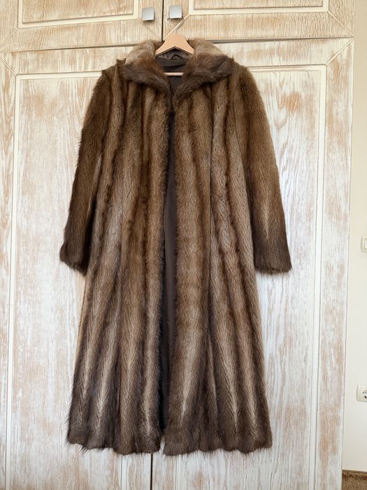 Палто от естествен косъм