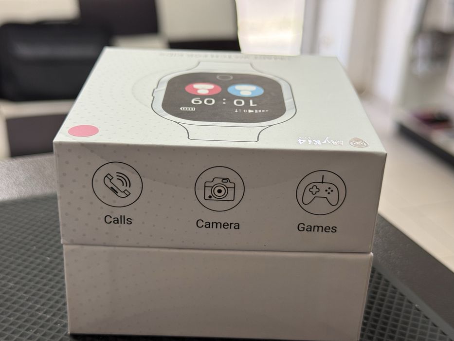 Детски смарт часовник MyKi - 4 Lite, 1.3'', Pink *ЧистоНов*