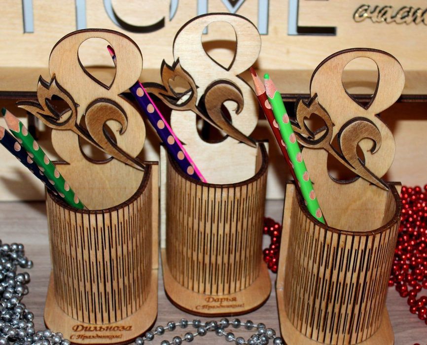 Карандашницы на 8марта