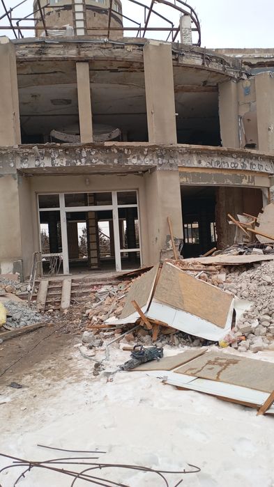 Демонтаж разрушение