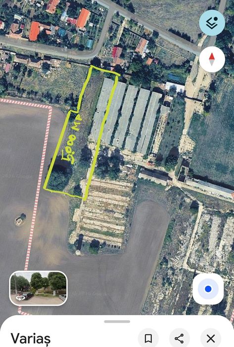 De vânzare teren intravilan 5000 mp cu 1 hala industriala. Direct de la proprietar