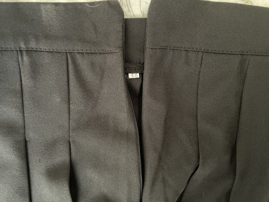 Юбка школьная, однотонная