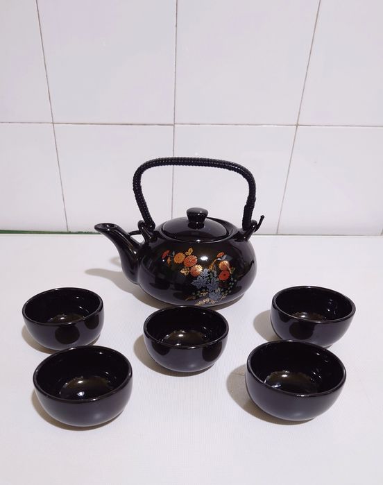 Set de ceai japonez, ceainic ceramic