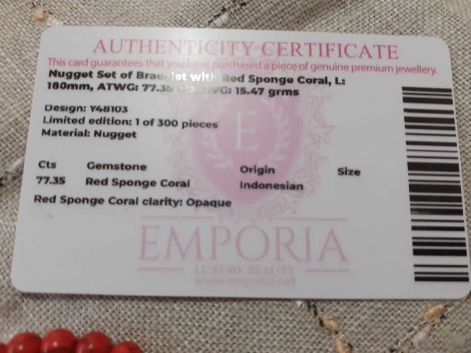 Vând brățări din coral 2 bucăți preț 80 de lei