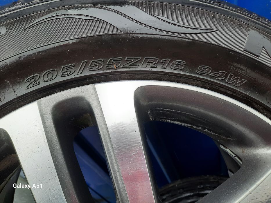 Ляти джанти с гуми 5×112,16цола, фолксваген