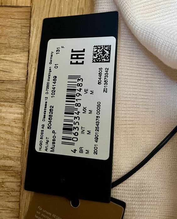 Пуловер тип поло BOSS