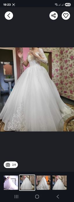 Rochie mireasa purtata o singura data