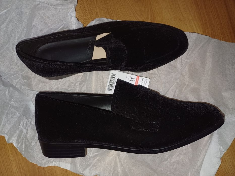 Велурени обувки Mango 36, НОВИ- с етикет