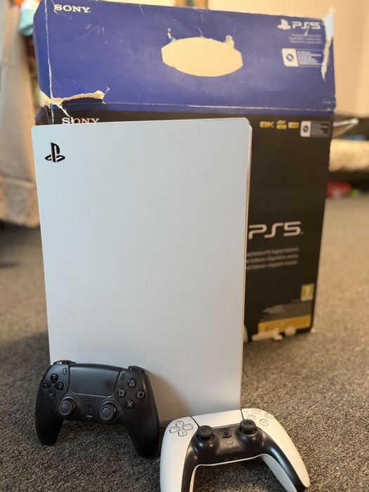 Oferta !! Play Station 5 ! 2 controlere ! Jocuri incluse Fifa 2026 / Mortal Kombat !