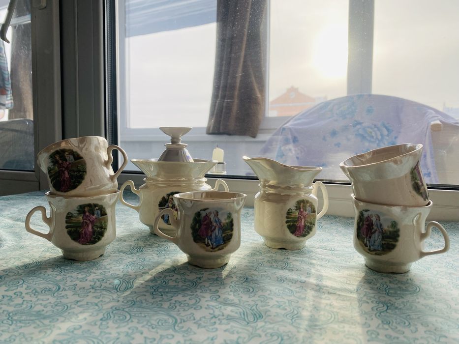 Кофейный сервиз фарфор