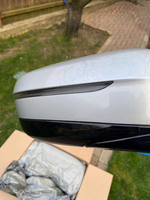 Oglinda BMW Seria 3 (G20) - Gri - ORIGINALA OEM Completa (nu capac / nu aftermarket) - cod 51168498240