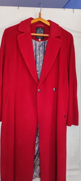 Демисезонное шерстяное пальто Finn Flare