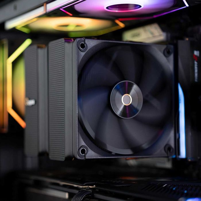 Cooler CPU Aer Ocypus Iota A62 BK afișaj digital 6 conducte Intel AMD