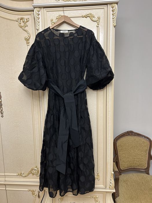 Нарядное черное платье р-р 46-48