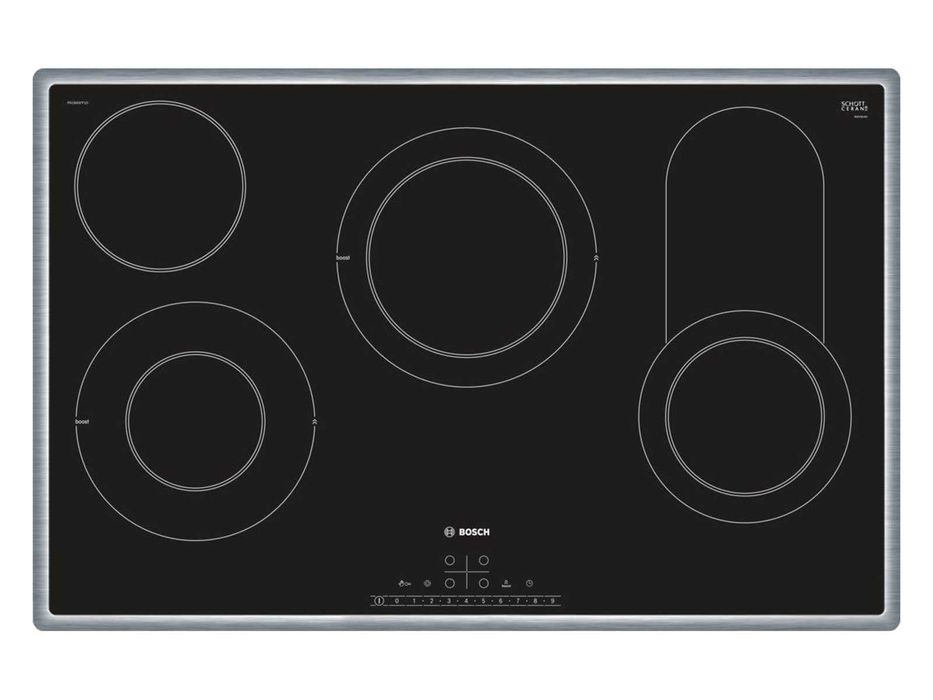 Стъклокерамичен плот за вграждане Bosch Series 6 (PKC845FP1D) 80cm