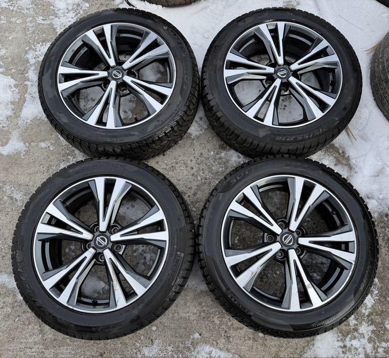 Jante / Roti Nissan Qashqai : 215 55 18, Iarna