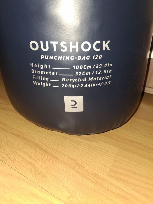 Sac de box OUTSHOCK nou + suport