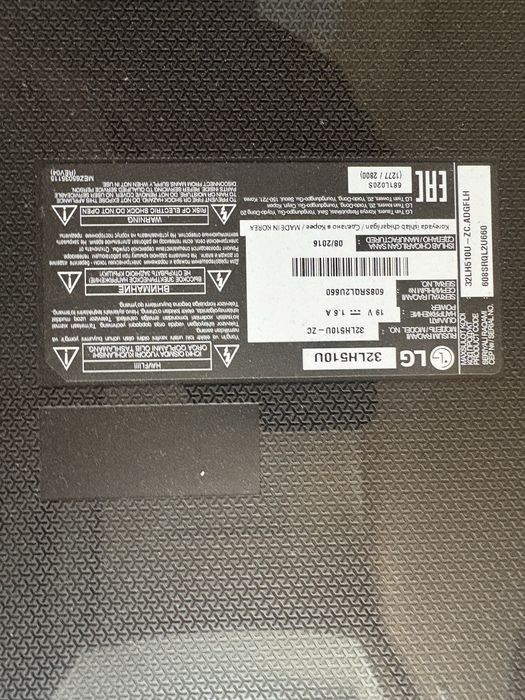 Телевизор lg холати зор