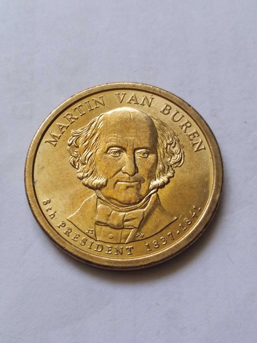 2007г.US Presidential Dollar Coins, Колекция, САЩ, Американски долар!