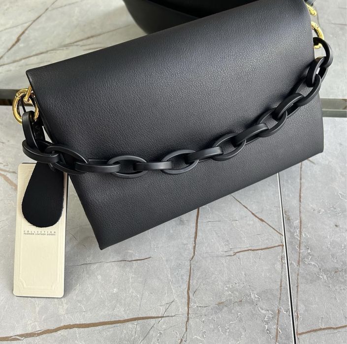 Модная кожаная сумка