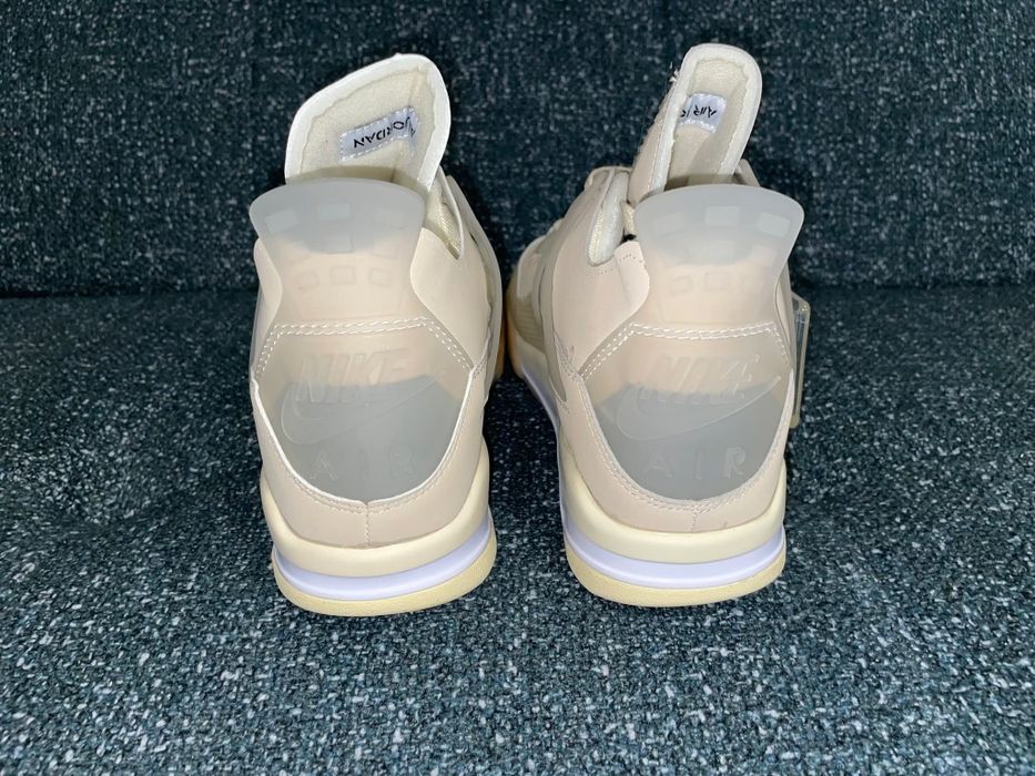 Încălțăminte NIKE Air Jordan Retro 4 off white nr 45