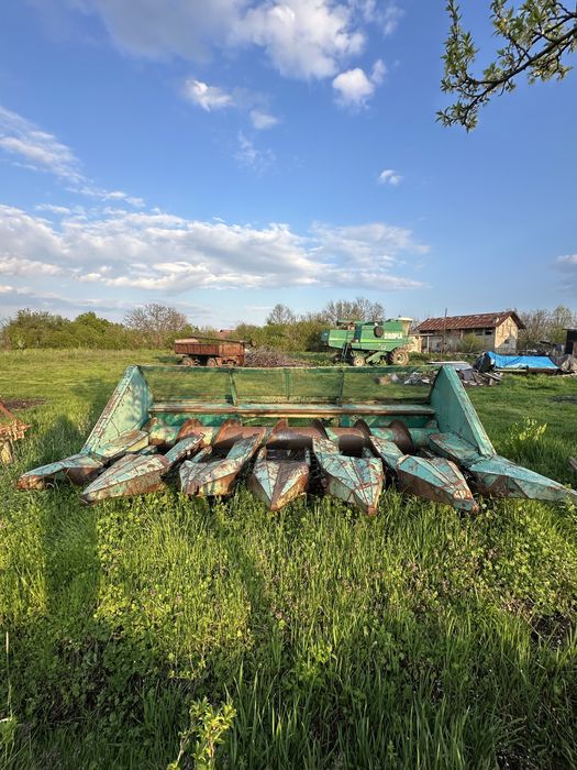 Rips Heder 6F Masă floare porumb in stare originală de fabrică, Ferodouri NOI, Dropia Sema 110 140 140 MLI C12 C14 Claas New Holland Laverda