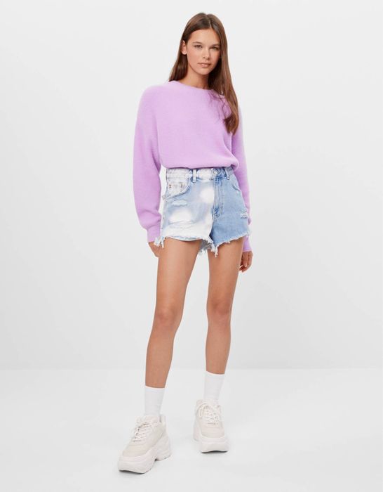 Bershka чисто нови къси панталонки с висока талия Zara