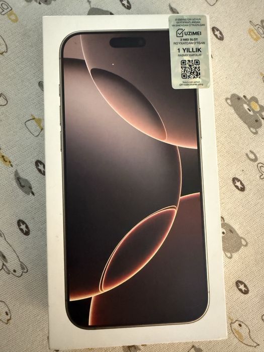 Iphone 16 pro max 256