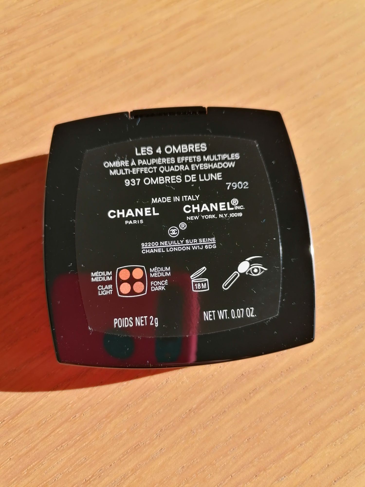 Chanel-Les 4 ombres - 937 Ombres de Lune Roscani • OLX.ro