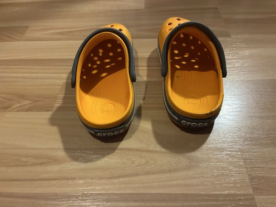 Crocs copii portocaliu