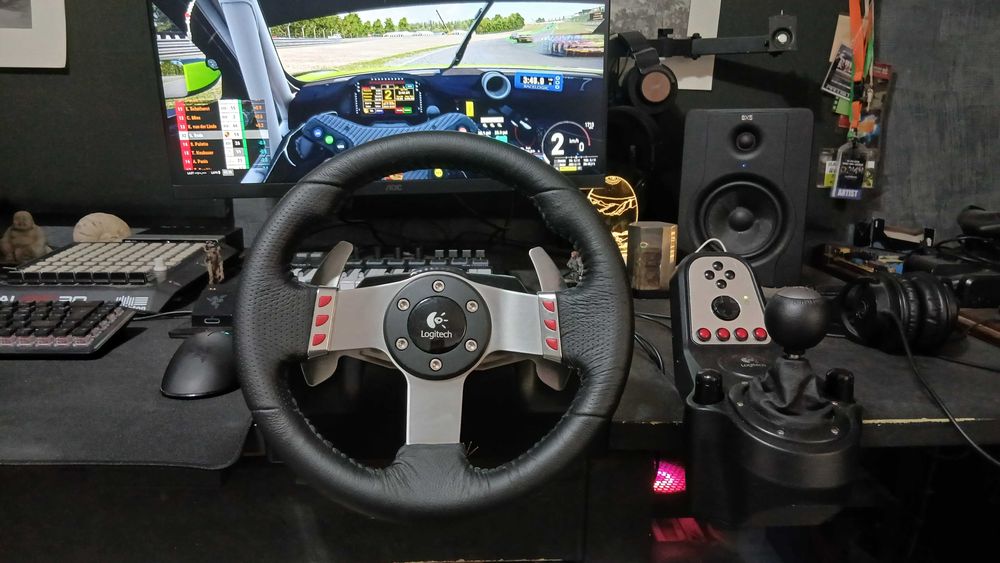 Продавам волан Logitech G27 – Отлично функционално състояние!