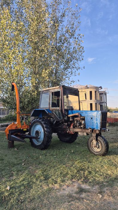 МТЗ 80 ва Макка уриш ускунаси