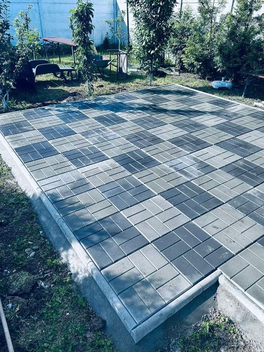Fabricam pavaje pavele dale rigole borduri model Pav Duo montaj transp