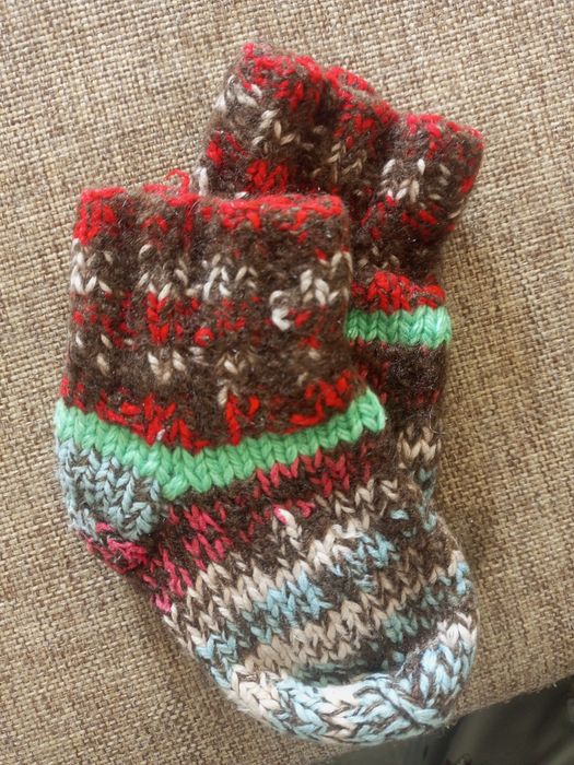 Носки шерстянные до 5 месяцев