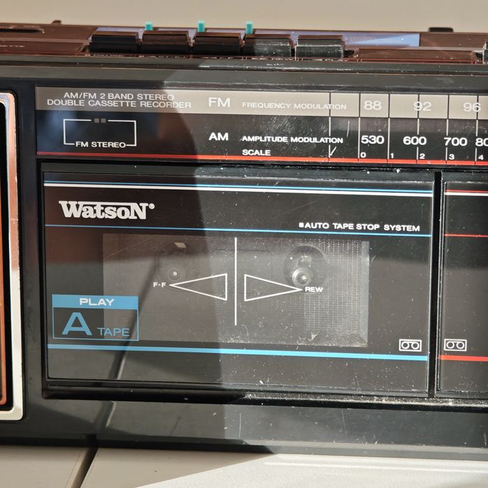 Двукасетъчен стерео радиокасетофон Watson Mod. RR 5510
